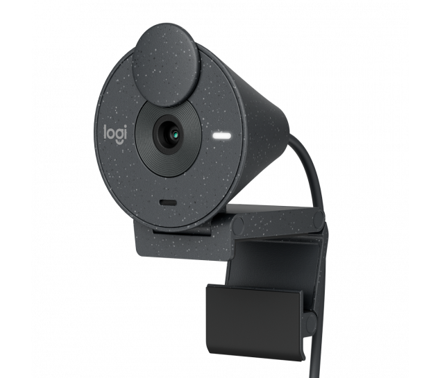 Webcam Full HD Logitech Brio 300 - Grafite