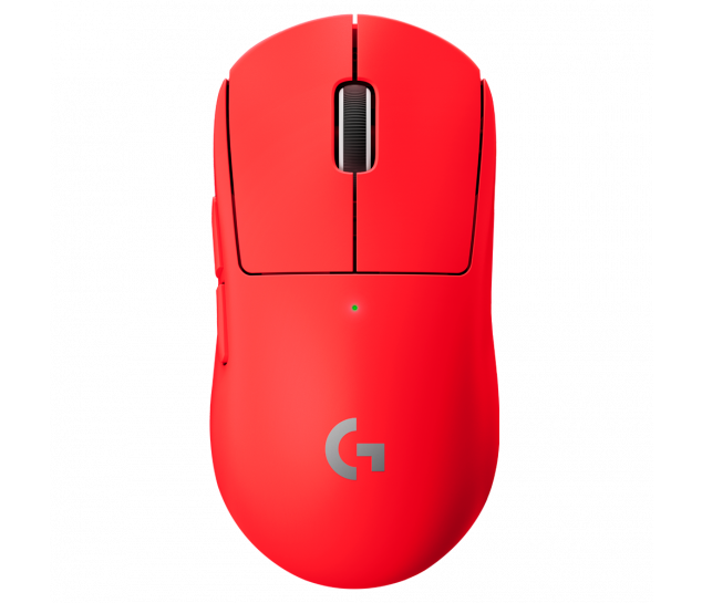 Mouse Gamer Sem Fio Logitech G PRO X SUPERLIGHT - Vermelho