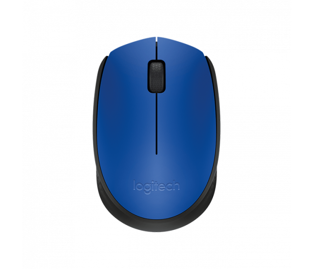 Mouse sem fio Logitech M170 - Azul