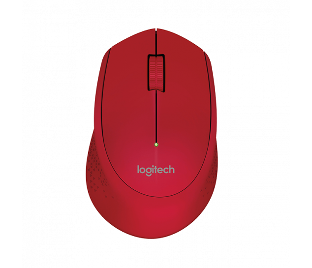 Mouse sem fio Logitech M280 - Vermelho