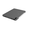 Capa com Teclado Logitech Combo Touch iPad Air (4°,5° geração - 2020, 2022) - Cinza - 3