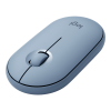 Mouse sem fio Logitech Pebble M350 - Azul - 3