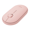 Mouse sem fio Logitech Pebble M350 - Rosa - 2