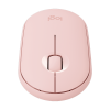 Mouse sem fio Logitech Pebble M350 - Rosa - 3
