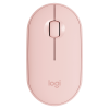 Mouse sem fio Logitech Pebble M350 - Rosa - 1