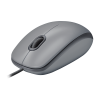 Mouse com fio USB Logitech M110 Cinza - 2