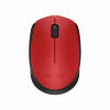 Mouse sem fio Logitech M170 - Vermelho - 1