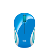 Mouse Sem Fio Mini Logitech M187 - Azul