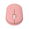 Mouse Sem Fio Logitech Pebble Mouse 2 M350s Rosa - 3