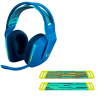 Fone De Ouvido Mic Logitech Gamer G733 Dolby Surround S/Fio Azul + Faixa De Cabeça Logitech P/ Headset G733 Lima - 1