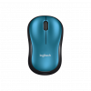 Mouse sem fio Logitech M185 - Azul - 1